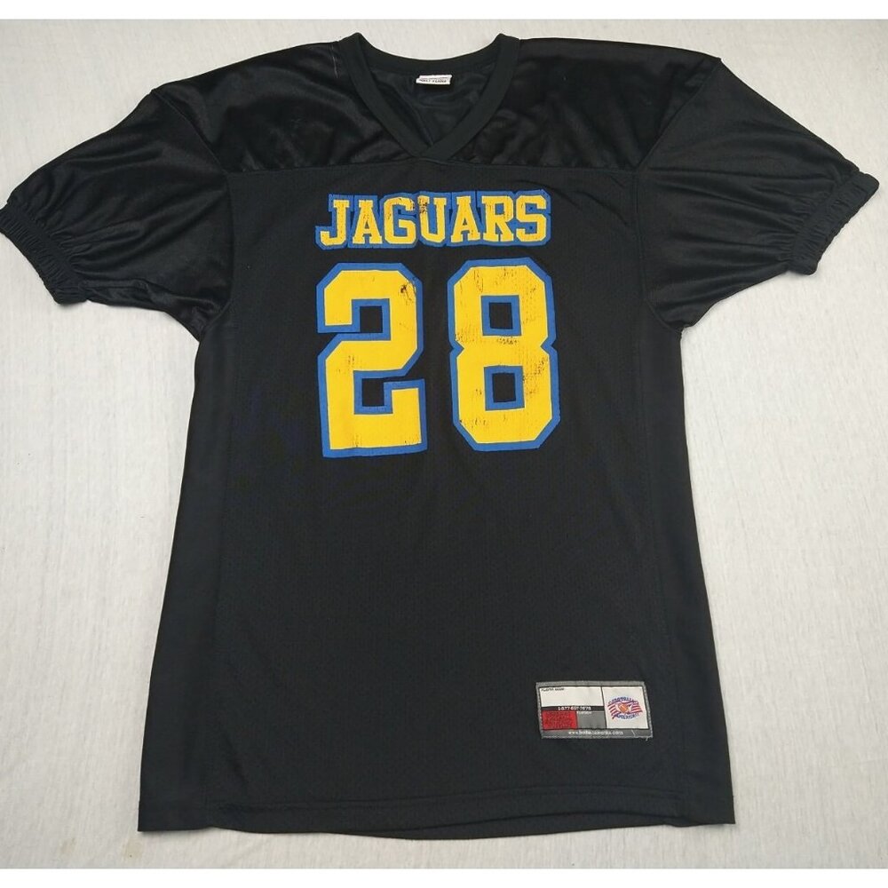 NFL Jacksonville Jaguars Jersey Unisex Adult XL Black #28 vintage BLANK